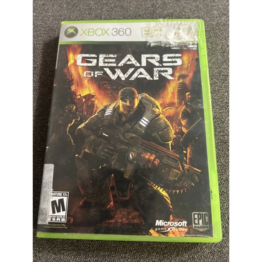 Gears of War (Microsoft Xbox 360, 2006) VERY GOOD W/MANUAL, MAIL‎ TOMORROW!